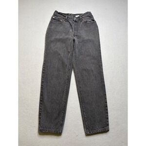 Levi's Jeans Women 9 Black 501 Vintage Made in USA High Rise Button Fly Denim
